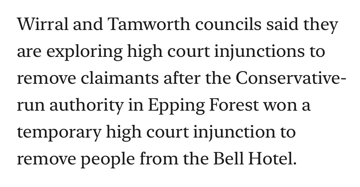 Labour-run councils consider legal challenges to close hotels housing asylum seekers 
theguardian.com/politics/2025/…