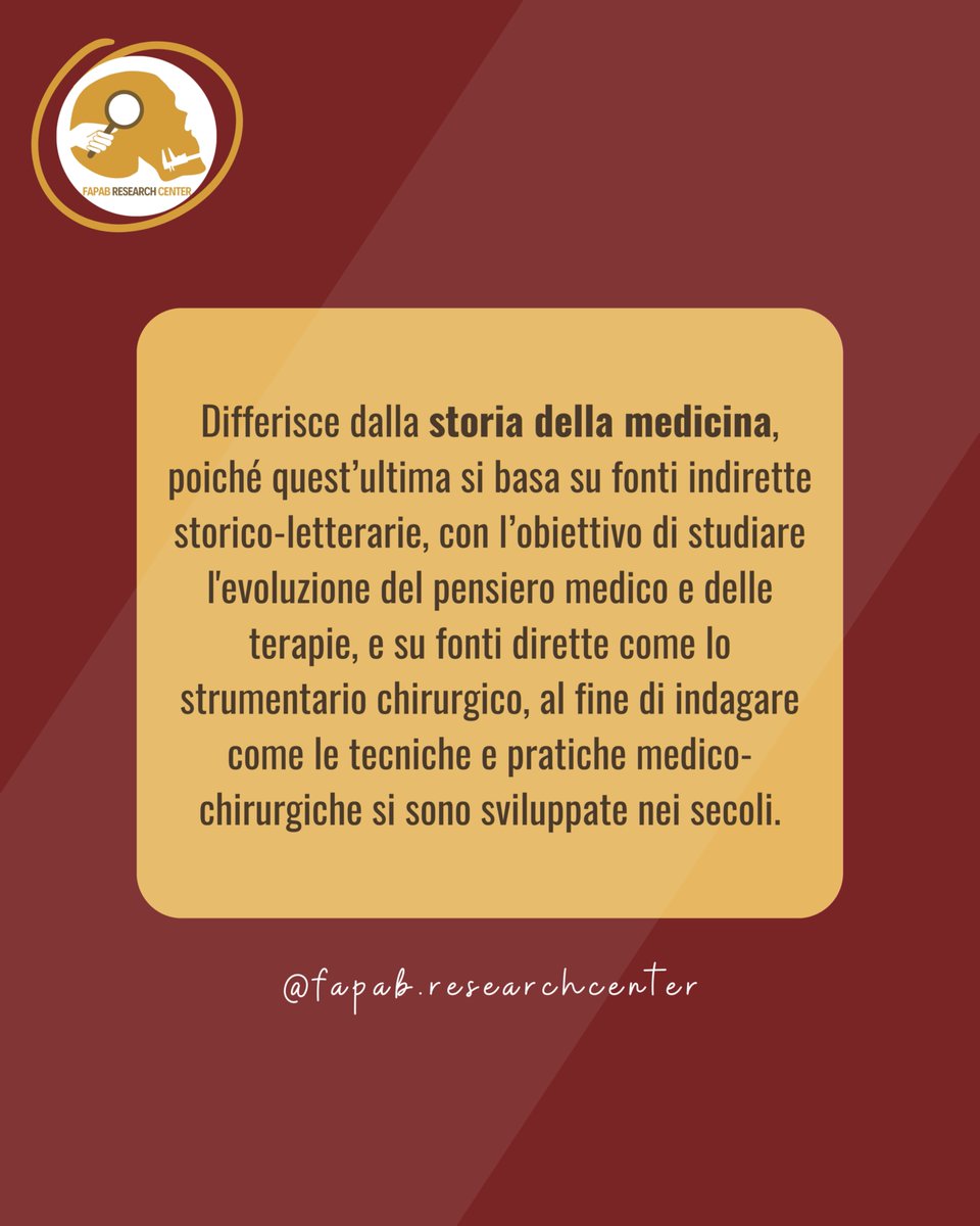 GLOSSARIO
Sai cos’è la paleopatologia? È la scienza che studia le malattie del passato attraverso lo studio dei resti scheletrici e mummificati.

#Paleopatologia #Archeologia #Antropologia #StoriaDellaMedicina #Mummie #Scienza #Ricerca #Malattie #Storia #FAPABResearchCenter