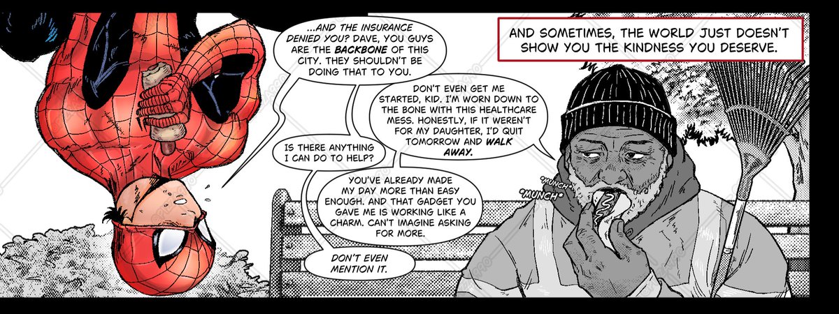 it'll will most likely flop but this was my favorite panel from the comic 😔