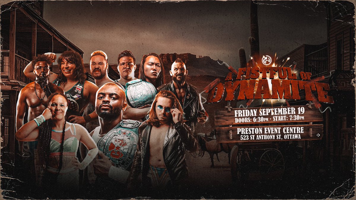 C*4 🍁 (@c4wrestling) on Twitter photo Tickets on sale now!
Front row & GA at <a href="/VertigoOttawa/">Vertigo Records</a>
GA at <a href="/OddsSodsShoppe/">TheODDs&SODsShoppe</a>
Limited front, second row reserved and GA online at: C4FistfulTix.eventbrite.ca
Help us kick off our 18th season with a bang! Tickets on sale now!
Front row & GA at <a href="/VertigoOttawa/">Vertigo Records</a>
GA at <a href="/OddsSodsShoppe/">TheODDs&SODsShoppe</a>
Limited front, second row reserved and GA online at: C4FistfulTix.eventbrite.ca
Help us kick off our 18th season with a bang!