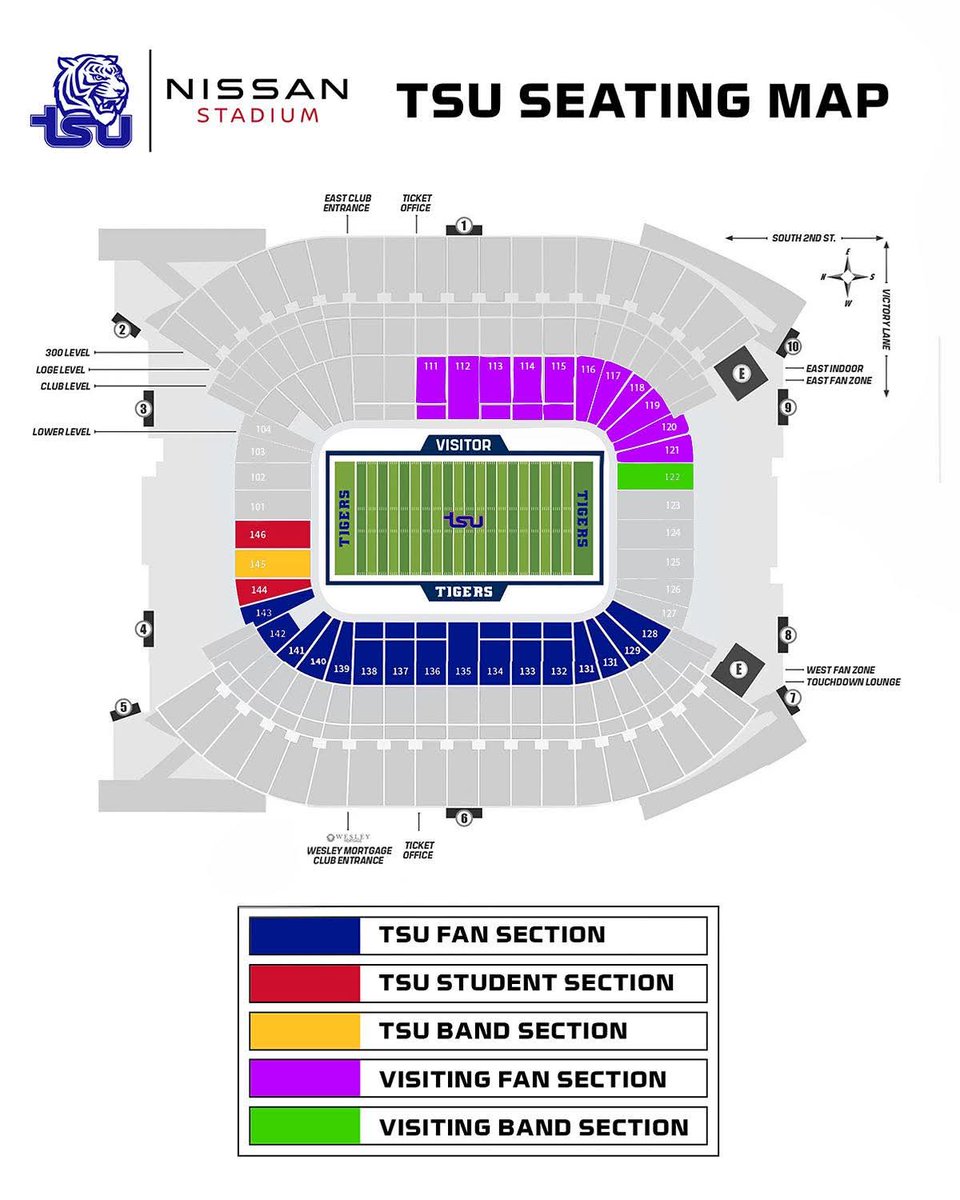 First time in a long time that we are using  both sides of the stadium.