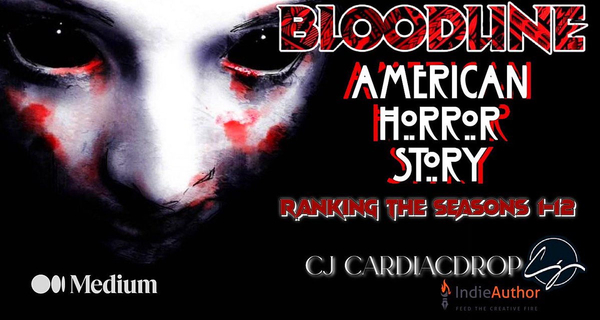 CJ (@cardiacdrop) on Twitter photo Coming this week on Medium.com join me as I take a look back and rank all twelve seasons of <a href="/AHSFX/">AmericanHorrorStory</a> in anticipation of Season 13!! Full episode breakdowns, photo gallery and more in “Bloodline” AHS Review - CJ #AHS #IndieAuthor #indieauthorsummer Coming this week on Medium.com join me as I take a look back and rank all twelve seasons of <a href="/AHSFX/">AmericanHorrorStory</a> in anticipation of Season 13!! Full episode breakdowns, photo gallery and more in “Bloodline” AHS Review - CJ #AHS #IndieAuthor #indieauthorsummer
