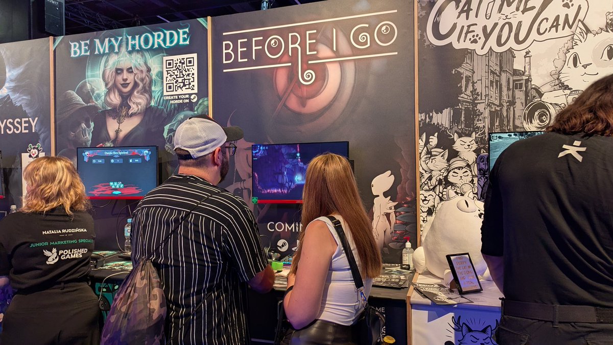 JsLabratory's tweet image. 📢🎉 Big annoncement from #Gamescom2025
BEFORE I GO is on its way to PS5, Xbox Series, Xbox One & Switch!
The game will launch on all platforms in 2026!
#PS5 #Xbox #Switch
#indiegame #gamedev #metroidvania