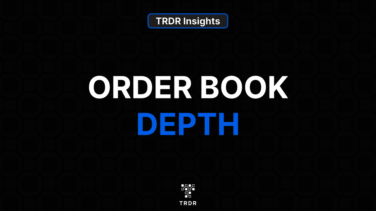 TRDR_io's tweet photo. The wait is over, time for the first TRDR Insights🧠

What is it? Why does it matter? How can it help you trade smarter?

Let's dive in Order Book Depth! 🧵 https://t.co/pr9bQqzfEb