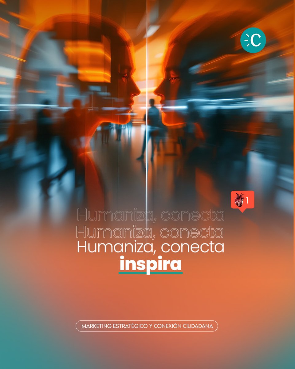 ComsMarket's tweet photo. Humanizar la marca institucional acerca a las personas.

Las audiencias confían en lo auténtico y coherente.

#MarcaInstitucional #Conexión #Audiencias https://t.co/JhDSbJGhfH