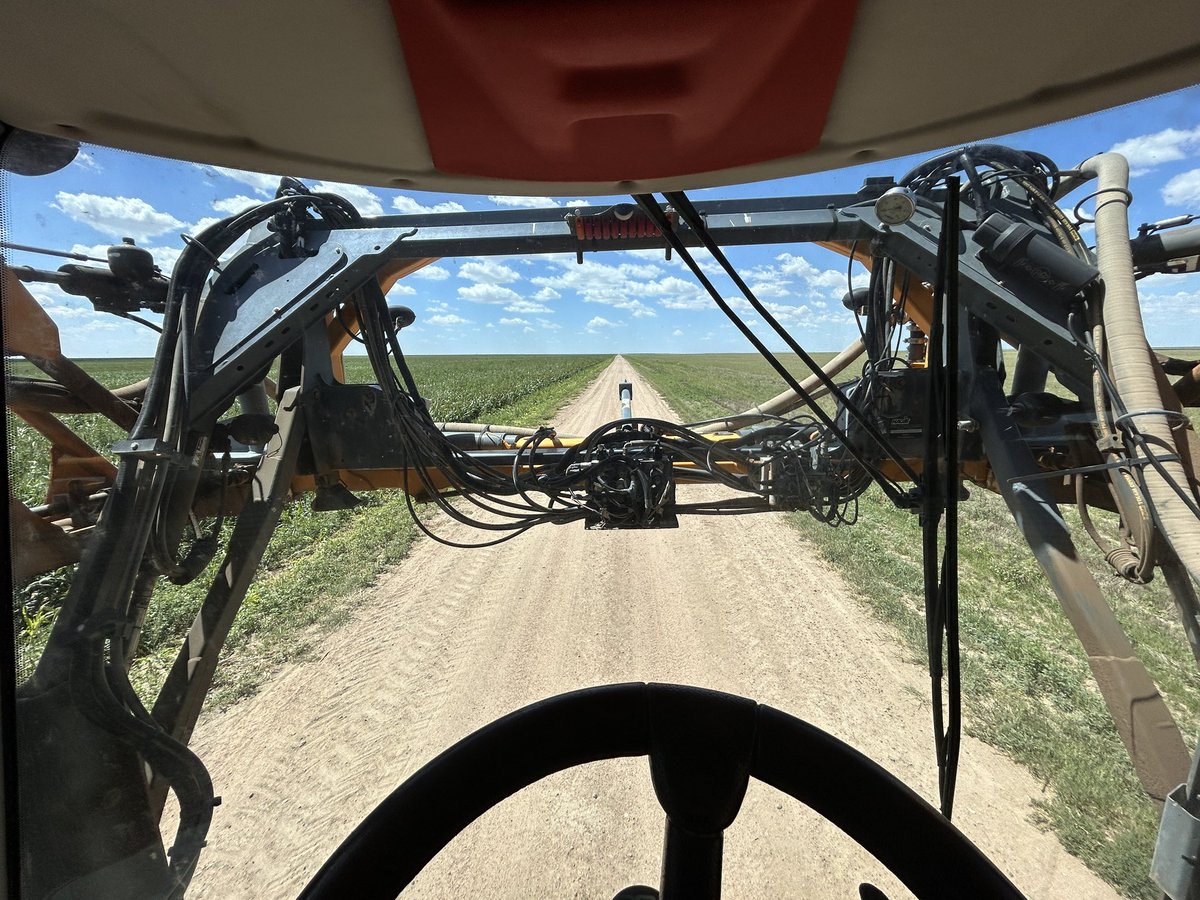 6qtrs from being caught up with spraying and my JD blew a wheel motor seal. 

Guess it’s a good thing we still have the Hagie (it’s still for sale!).