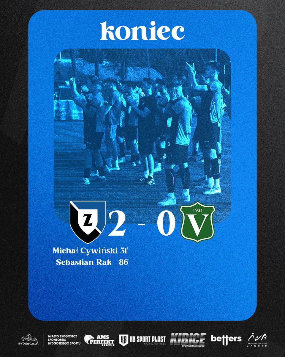 SPZawisza1946's tweet image. 🔵⚫Koniec dzisiejszego spotkania! Kolejna wygrana, kolejne czyste konto💪🔥

Kolejny mecz zagramy na wyjeździe z Pogonią II Szczecin😎