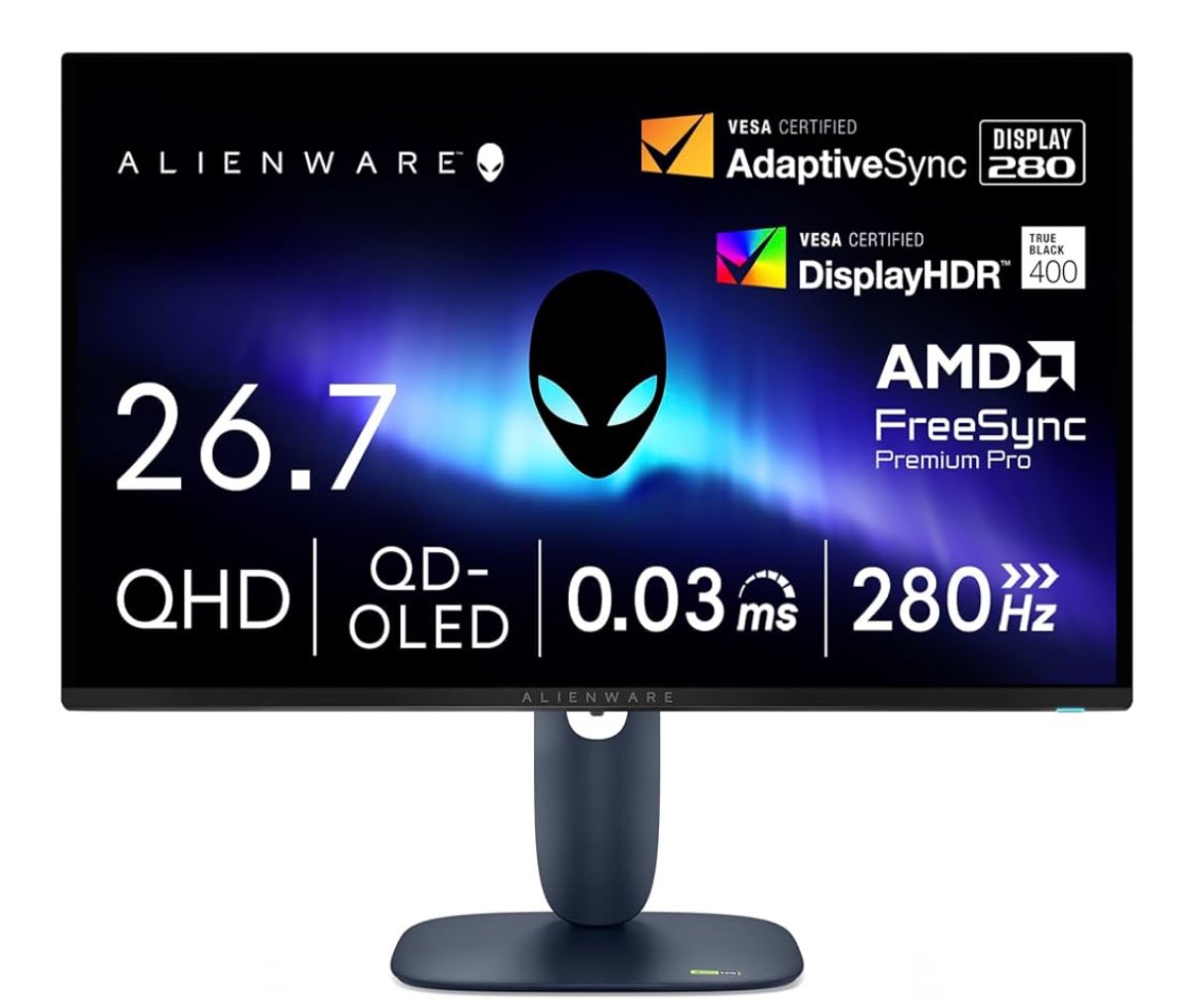 Dell AW2725Q 26.7インチ有機EL Alienware Dell AW2725Q 26.7インチ有機EL Alienware Alienware 27 4K Dual