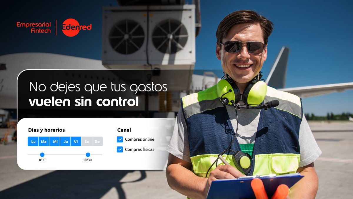 En la pista, no puedes darte el lujo de perder el rumbo. Dale dirección a tus gastos con una herramienta pensada para tu industria 💻✈️

👉 Da clic y acelera con control hubs.ly/Q03zQVk90