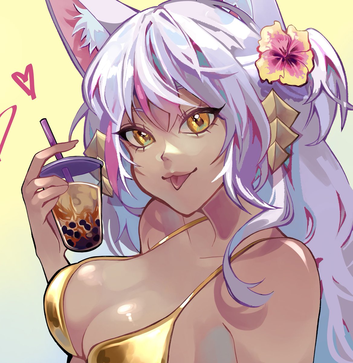 anmaretsu's tweet photo. commission ! :)

#art #animeart #goldenbikini #summer #commission #commsopen #commissionart #digitalart #clipstudiopaint #artist #digitalartist #originalcharacter #vtuber https://t.co/GHKcMu71u6