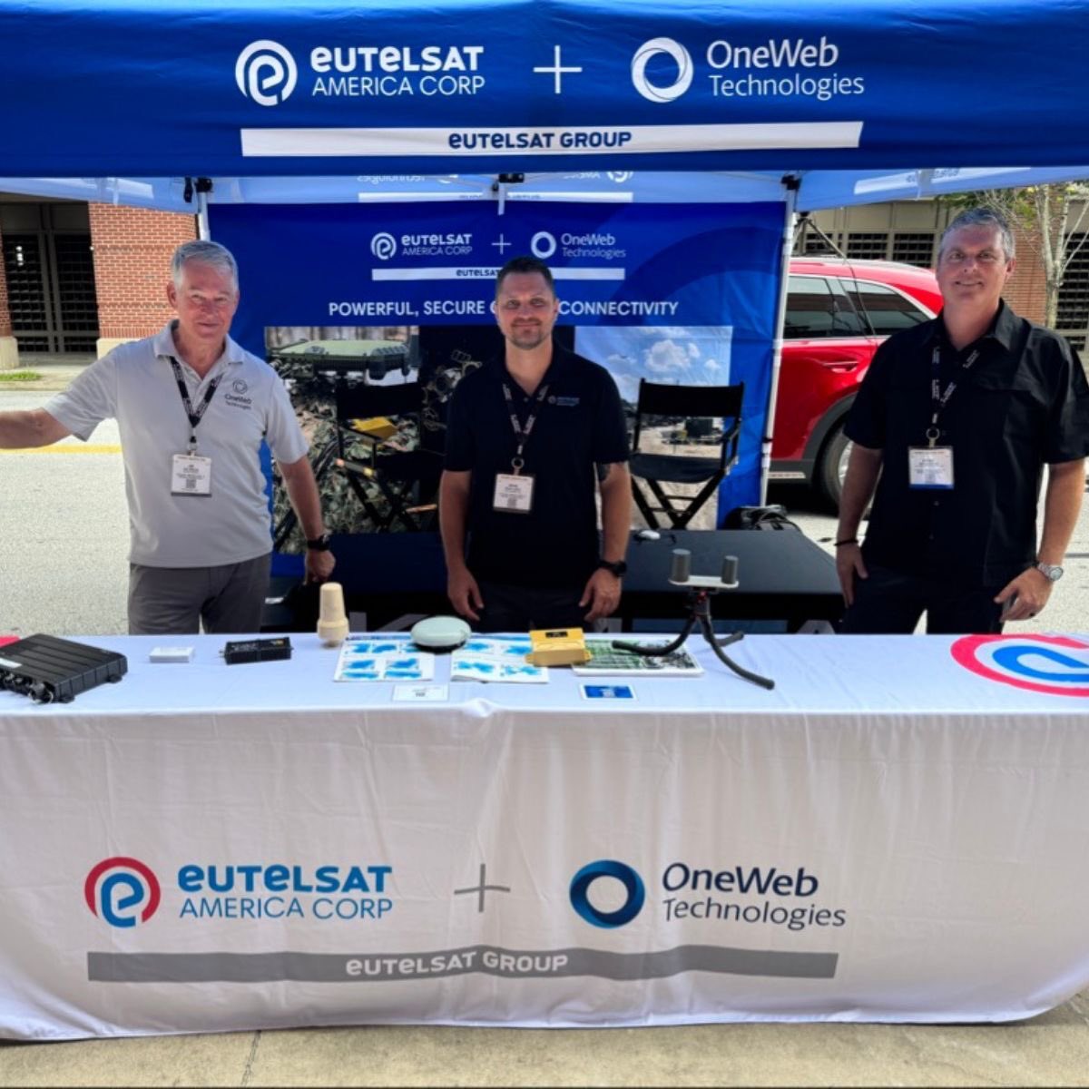EutelsatNS's tweet image. Live Demo
EACOWT booth #OD10
AFCEA TechNet Augusta 2025
Connect with our team Jim Simson, Brian Large, and Bryan Kerns at TechNet Augusta 2025 for a deeper look at our SATCOM services and our powerful APNT device, AstraPNT™️. 
#technetaugusta #EACOWT #PNT