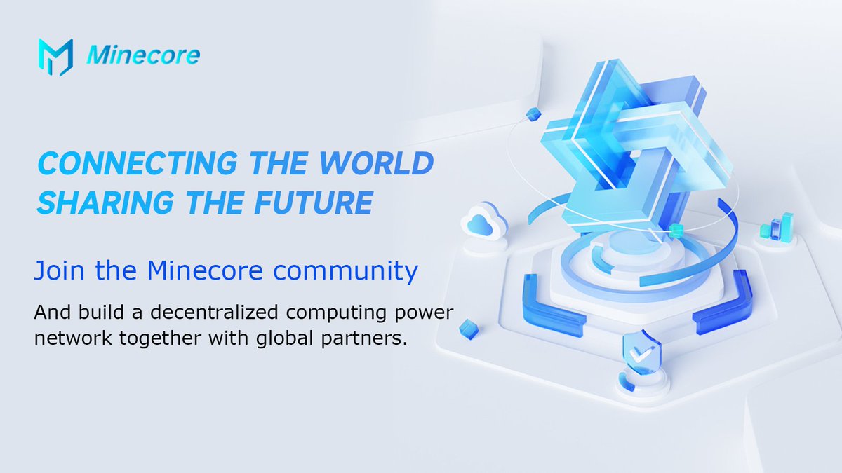 Connecting the World, Sharing the Future

🔥Join the Minecore community and build a decentralized computing power network together with global partners.