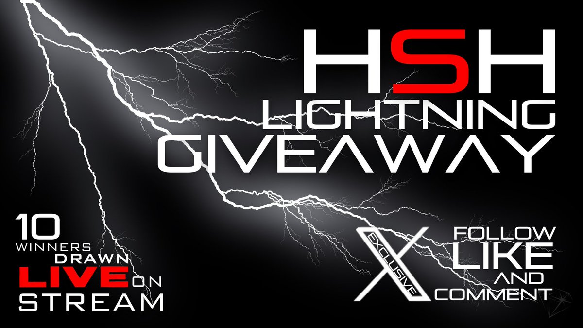 HighStakesHugs's tweet photo. ⚡️XCLUSIVE LIGHTNING GIVEAWAY ⚡️

Alright chat, let’s have some fun… This one’s ONLY for X.

From NOW until Friday at 8PM CST, all you gotta do is:
1️⃣ Like this post
2️⃣ Drop a comment below 👇

That’s it. Friday night on stream, I’ll draw 10 winners to score some SC  from @CrowncoinsC 💰

Don’t sleep on it—clock’s ticking. ⏰
Let’s see who’s ready to snag it! ⚡️

#HighStakesHugs #Giveaway