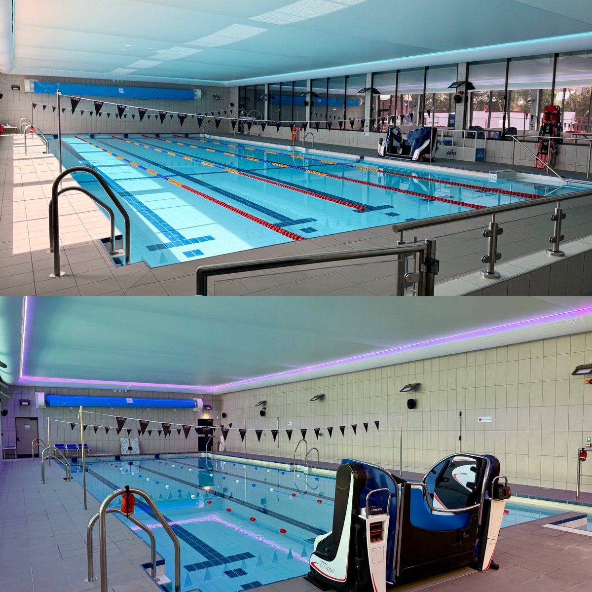 TomWRoss's tweet photo. A special preview of Move Altrincham ahead of the grand opening next week! It was fabulous to see the results of significant investment- a new leisure centre Altrincham can be proud of. Building on the success of Move Urmston, with exciting plans for Partington next! 🏊♀️🏃🏽🏋️♂️🤸♀️ https://t.co/K1cSo8pG4p