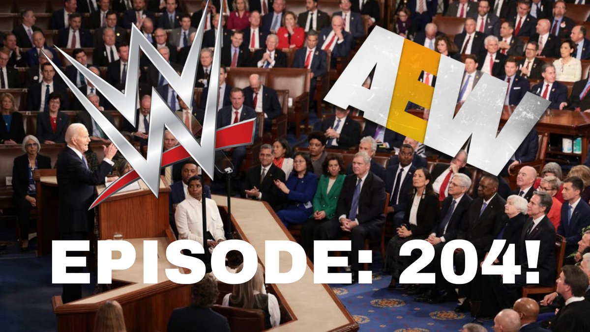 ☝️ EPISODE 204 ☝️
A state of the union address!

SUBSCRIBE STREAM DOWNLOAD
open.spotify.com/episode/6stMK5…

#wweraw #smackdown                #AEWDynamite #AEWCollision  #wrestling #wrestlingpodcast #podcast #wrestlingnews  #Netflix #aew #cena #cmpunk #stateofaddress