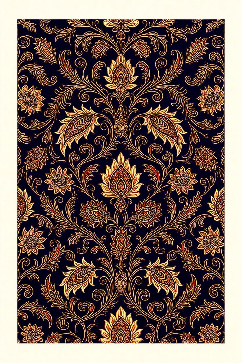 ana_couper's tweet image. Interior Designers should have no problem designing layouts with intricate patterns now with #imaginegrok 

I have always been in love with paisley since a child and it’s a joy to play with options in Ai for intricate designs for wall coverings furnishings blankets and cushions.…