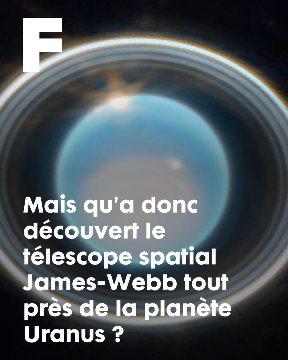 Mais qu'a donc découvert le télescope spatial James-Webb tout près de la planète Uranus ?
➡️ l.futura-sciences.com/54C