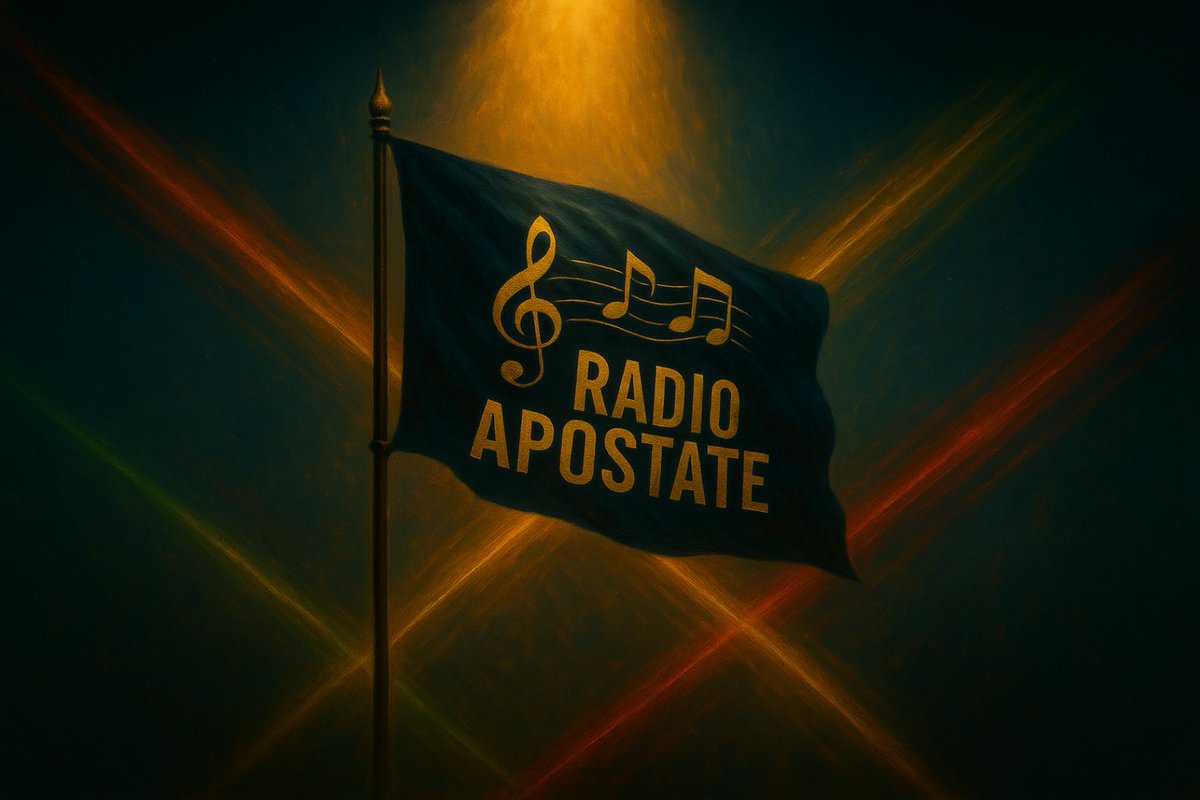 RADIOAPOSTATE's tweet image. 👁️‍🗨️ Une onde nouvelle s’élève…
🔥 Un manifeste approche avec un titre en français 😉
⏳ Le premier souffle de RADIO APOSTATE arrive bientôt.
#RadioApostate #Manifesto