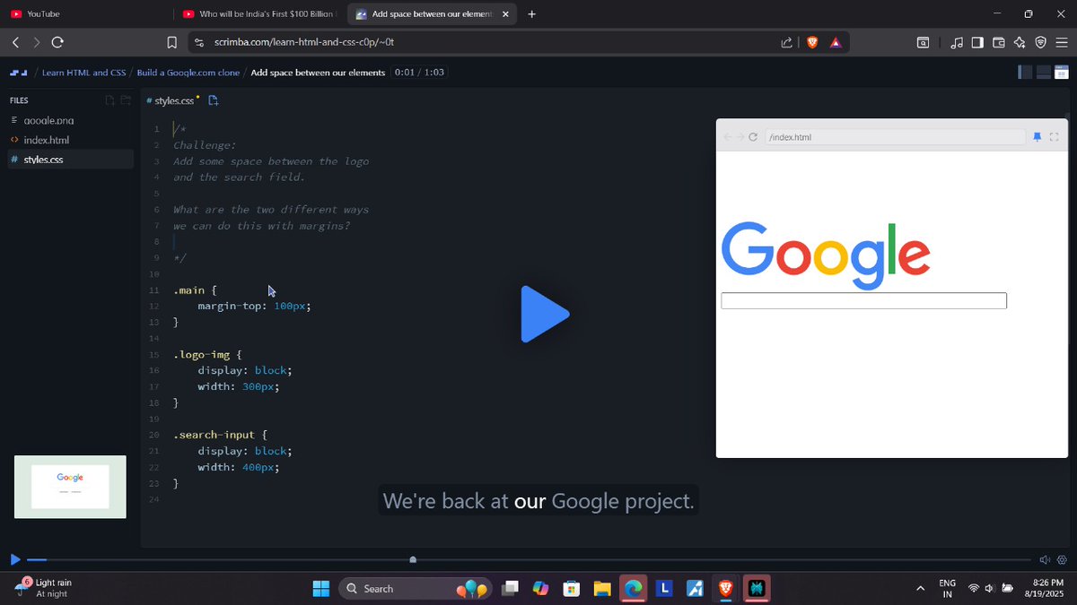 sahu_ipesh's tweet image. Day 1 of #100daysofcode

-&amp;gt; solved 2 dsa questions on arrays
-&amp;gt;explored  few css topics:box model and flex box.