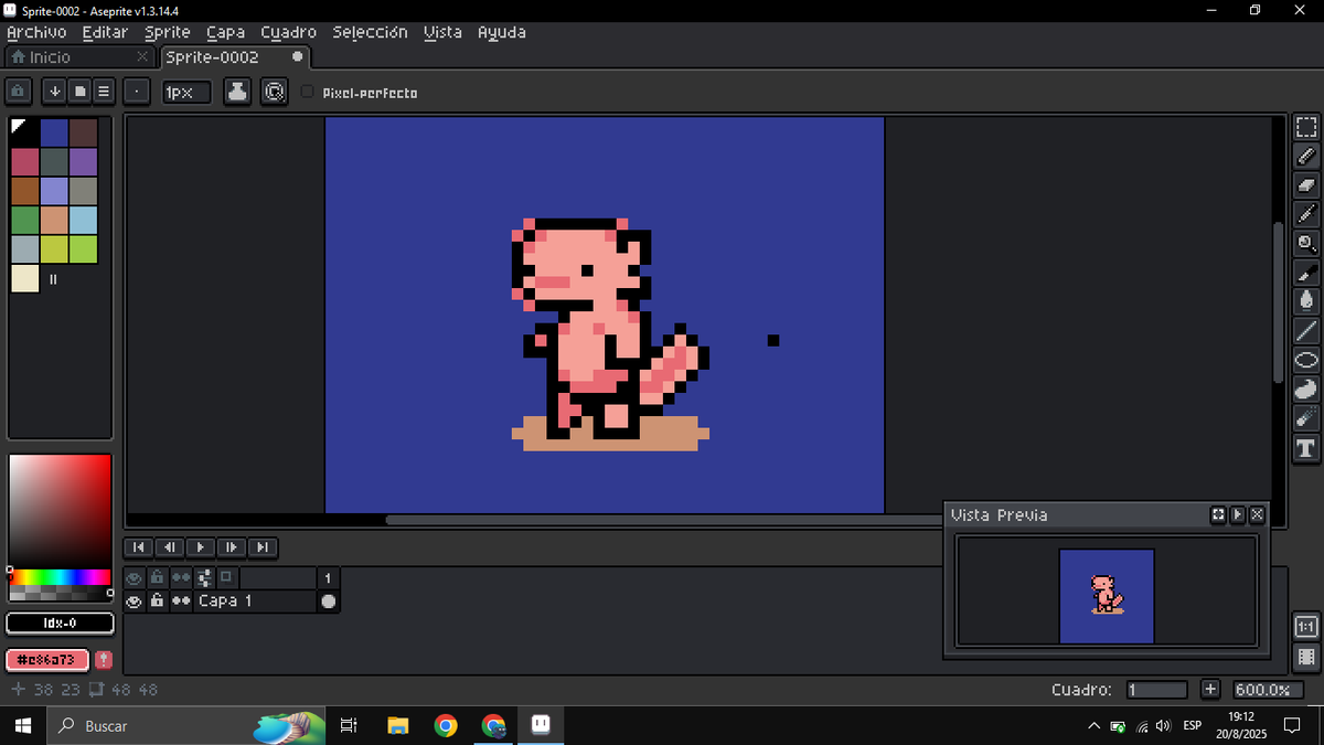 SrAmandiStream's tweet photo. practicapracticapracticaWAJOLOTEpracticapracticapractica

#pixelart #aseprite https://t.co/9uvRP1Uv5C