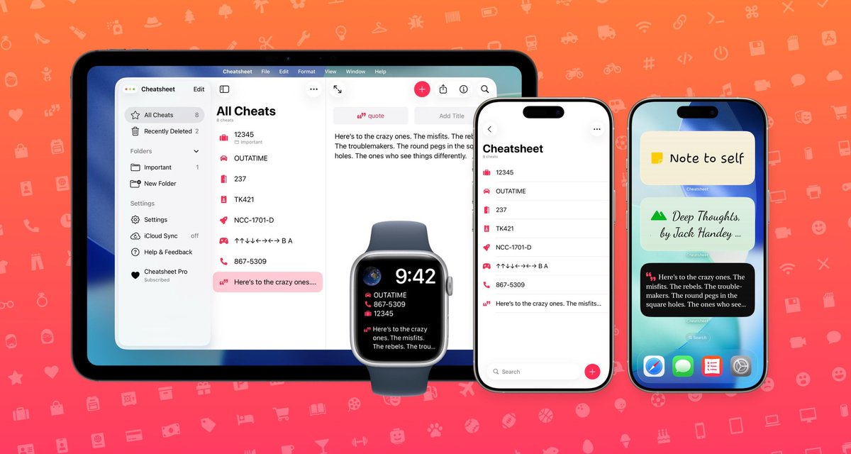 Cheatsheet Notes tweet media