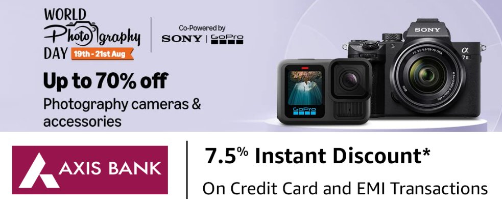 tgdealsofficial's tweet image. WORLD PHOTOGRAPHY DAY 
Check it: amzn.to/3V7GsM6

#WorldPhotographyDay