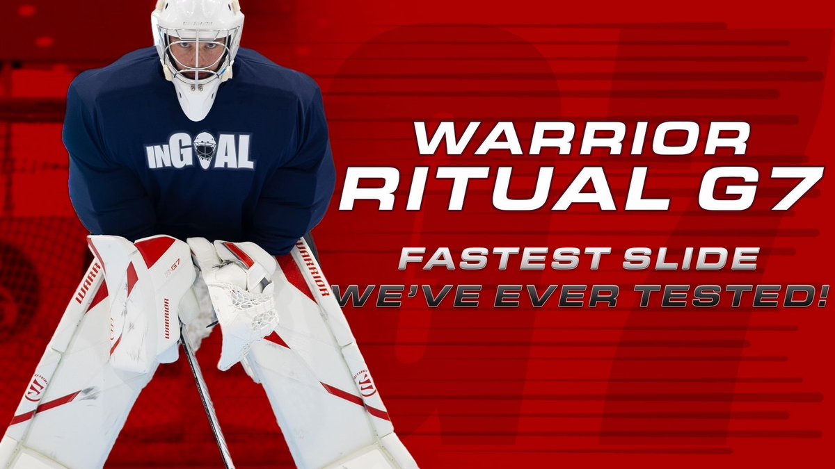 The <a href="/WarriorHockey/">Warrior Hockey</a> G7 is fastest sliding pad we've tested but the evolution goes beyond the polarizing slide plate that fuels that speed, with innovations the brand has long been known for and the return of traditional-feeling features. 

Read + watch: ingoalmag.com/2025/08/18/war…