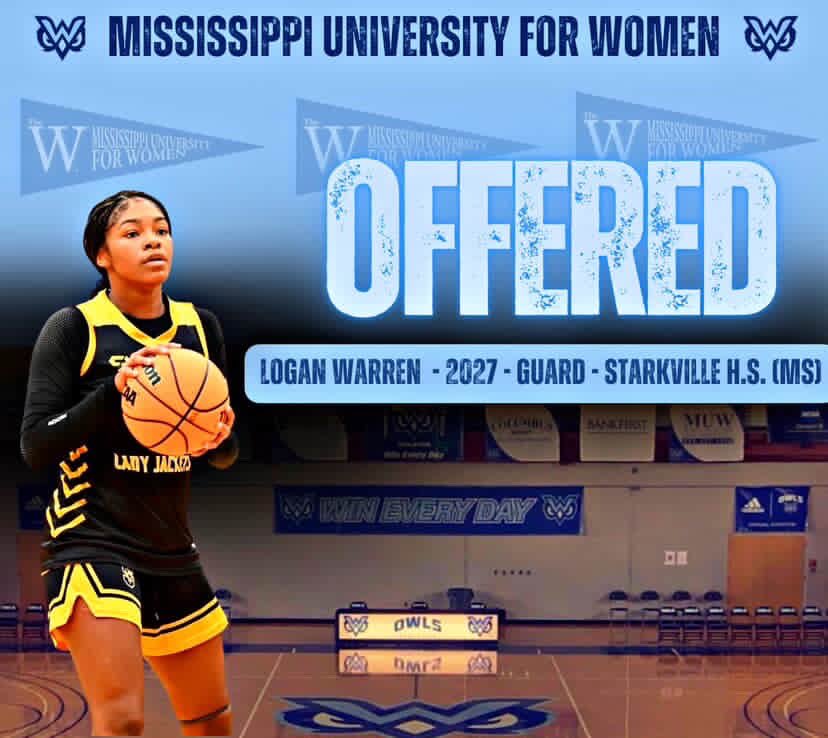 Logan Warren (@loganwarren27) on Twitter photo grateful & blessed to receive an offer from The Mississippi for Women!! <a href="/GenoGotDaJuice/">Coach Geno /Martin Sherrod</a> #GoOwls grateful & blessed to receive an offer from The Mississippi for Women!! <a href="/GenoGotDaJuice/">Coach Geno /Martin Sherrod</a> #GoOwls