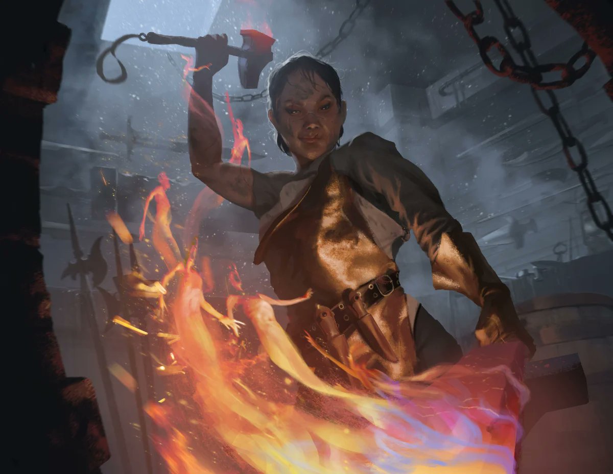 sstarkm's tweet image. Dunno how many newer followers have seen this stuff; but I&apos;ve been working on a personal project in my off-time for about 8 years now called FOLK. It&apos;s a closer look at ordinary people set in extraordinary worlds. 

 I might even be working on the next piece for it 👀