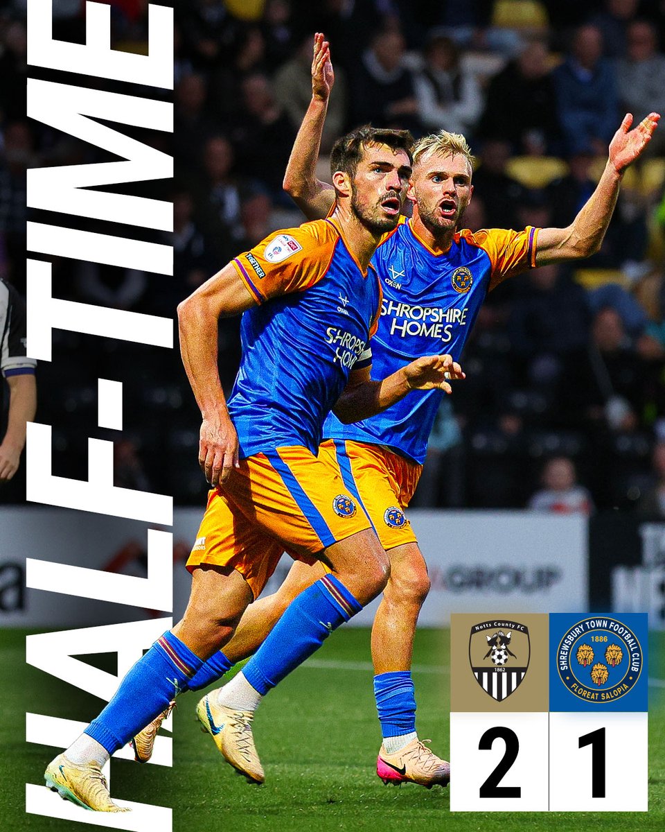 shrewsburytown's tweet photo. All to play for ⏸️ https://t.co/NB2whzzVab