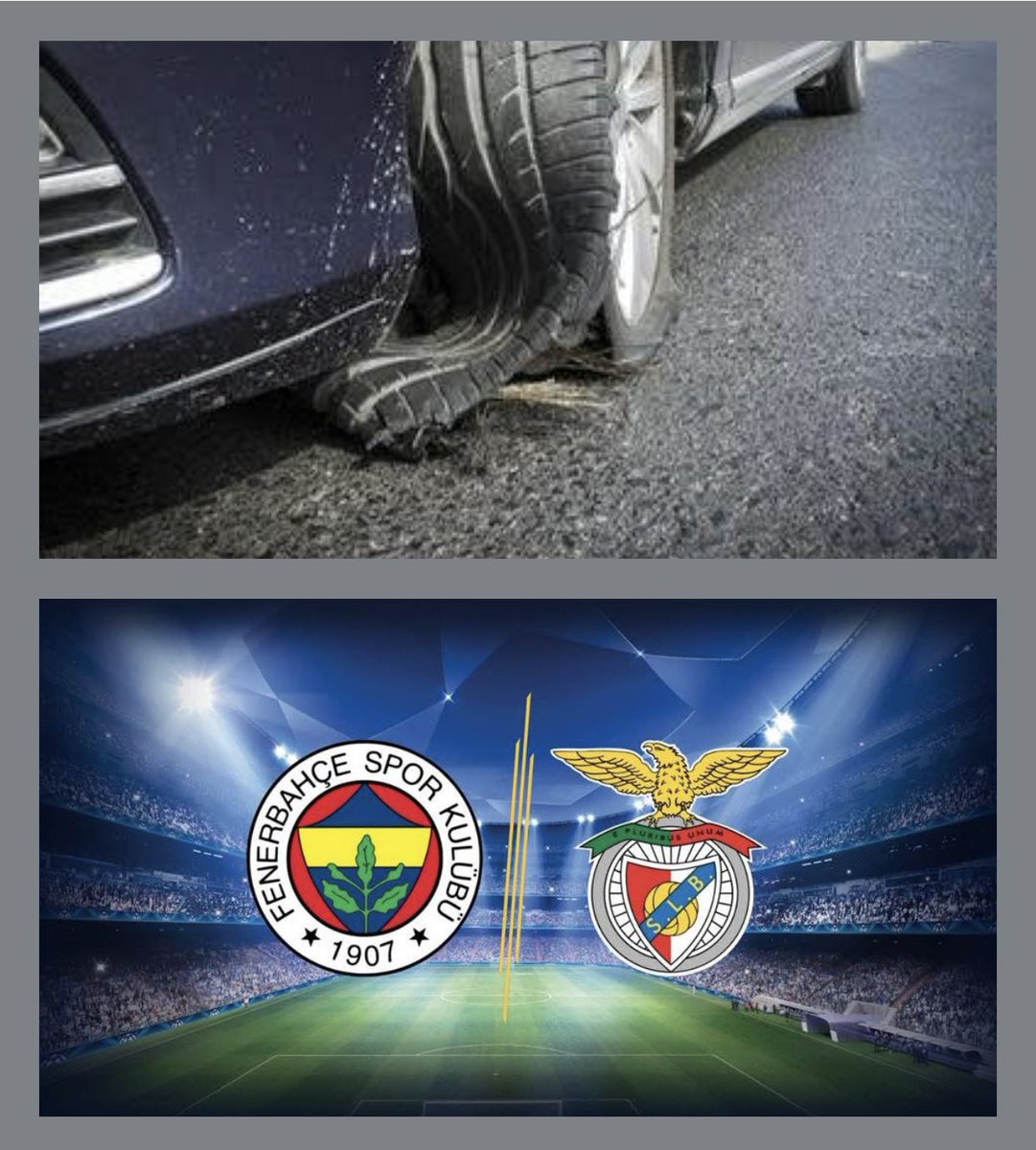 Benfica Feneri koşturuyor, ikinci yarı lastik patlar….