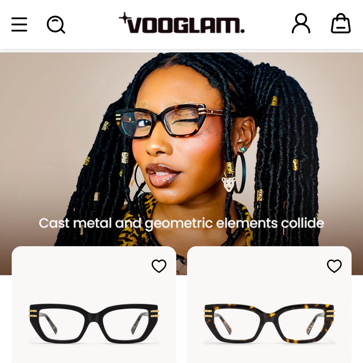 She hated wearing glasses and now she’s modeling them 🥹🤓