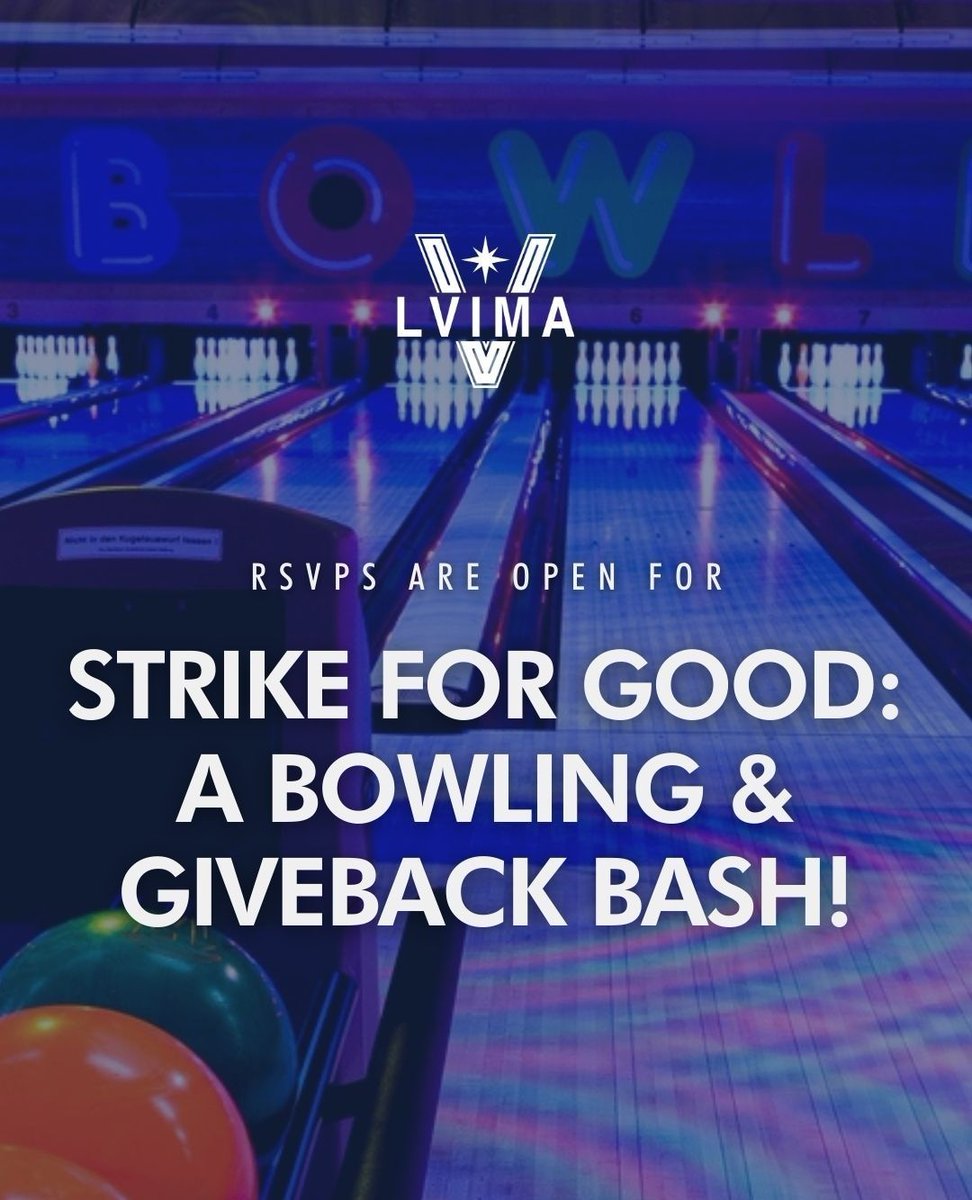 It's the LAST Day to RSVP for this Thursday's Event! Join us for a high-energy night where friendly competition meets meaningful impact! Teams will bowl their hearts out and help several local nonprofits, including Spread the Word Nevada and Nevada Partnership for Homeless Youth.