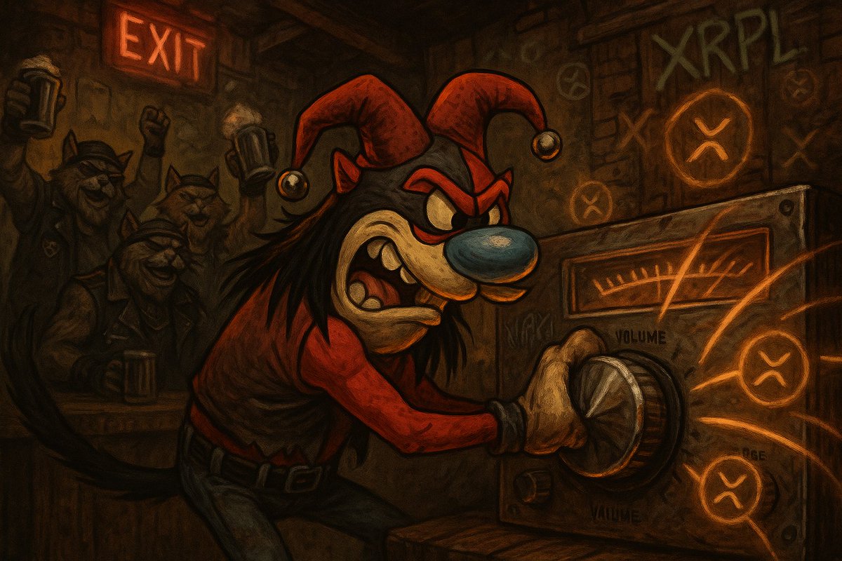 StimpySchwartz's tweet image. STIMPY’s got his paws on the volume knob and he’s cranking the XRPL all the way up. 🔊🔥
This isn’t background noise anymore… it’s the anthem of the standard.
Biker bar energy. Rebellion vibes. $STIMPY isn’t just a meme—it’s the volume on the XRPL. 🚀🐱
#XRPL #STIMPY #Crypto