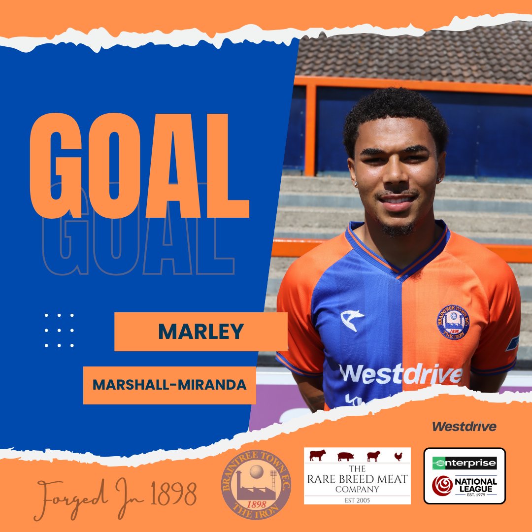 braintreetownfc's tweet photo. 45+4 | MARLEYYYYYYYYYYYYYYYYYYYYYYYYY!!!!

DOES THIS GUY KNOW HOW TO SCORE ANYTHING OTHER THAN BANGERS?

25 yards out and blasted into the back of the net

#WOOD 1-1 #IRON https://t.co/Gwvv3ULfjZ