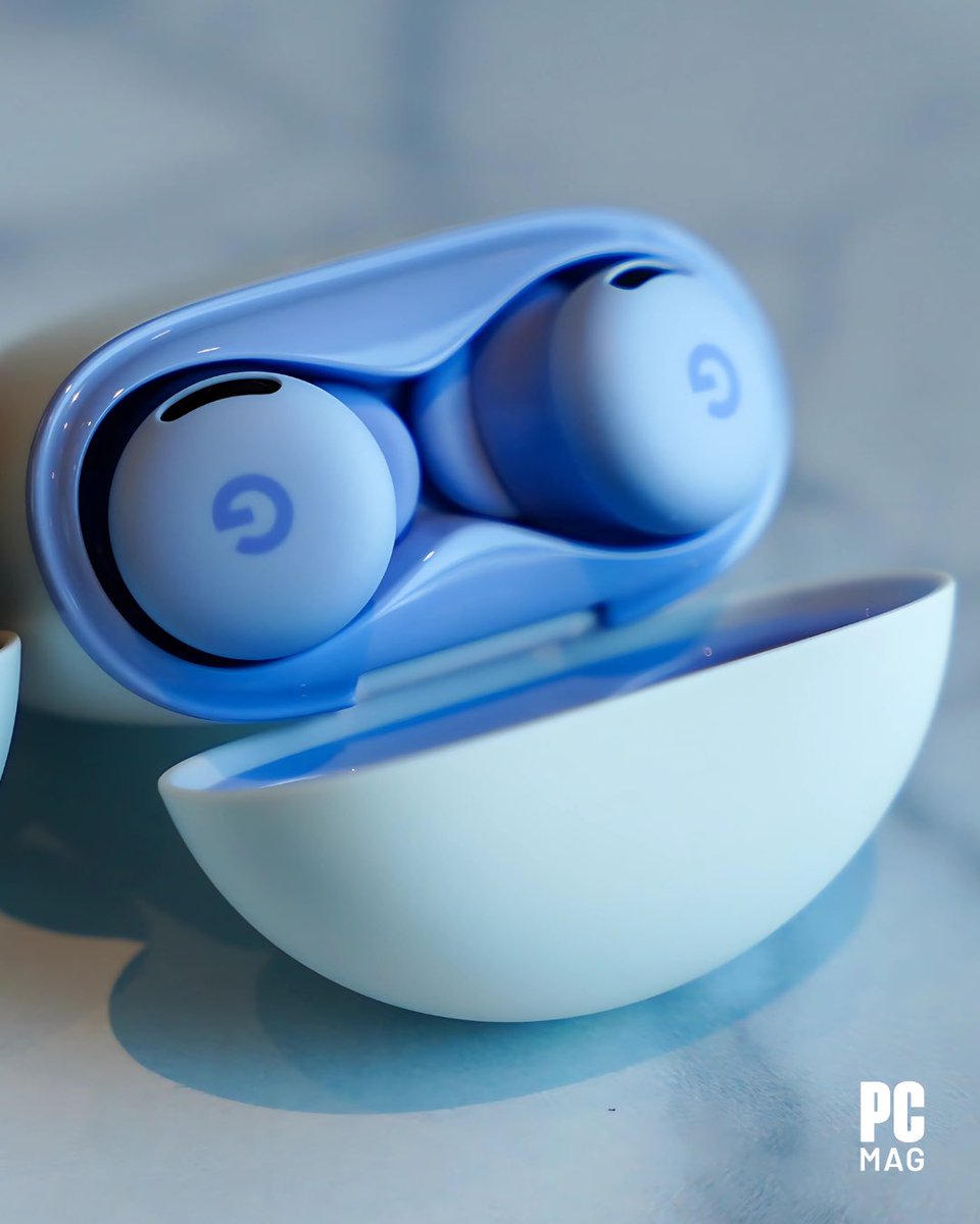 PCMag's tweet image. Meet Google’s new Pixel Buds 2a. 💥

The new Pixel Buds 2a land at $129 and plenty to the table: active noise cancellation, Spatial Audio, up to 7 hours of playback (20 with the case), and fresh colorways. 👀

#MadeByGoogle #TechNews #PixelBuds2a #Earbuds #AudioGear