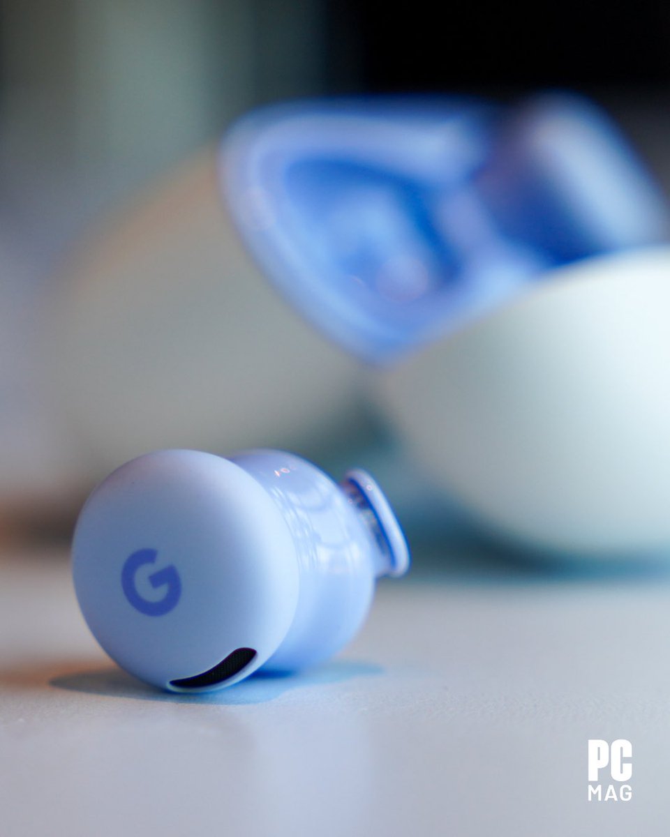 PCMag's tweet image. Meet Google’s new Pixel Buds 2a. 💥

The new Pixel Buds 2a land at $129 and plenty to the table: active noise cancellation, Spatial Audio, up to 7 hours of playback (20 with the case), and fresh colorways. 👀

#MadeByGoogle #TechNews #PixelBuds2a #Earbuds #AudioGear