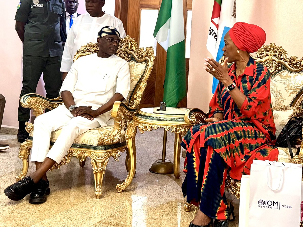 arjun_unhcr's tweet image. Privileged to accompany my friend and Deputy Director General @daniels_ugochi of @UNmigration to Benue 🇳🇬 to help prevent and resolve the crisis of #ForcedDisplacement.

Thankful for the hospitality and leadership of Governor Rv Fr @HyacinthAlia and his team at  @benuestategovt.