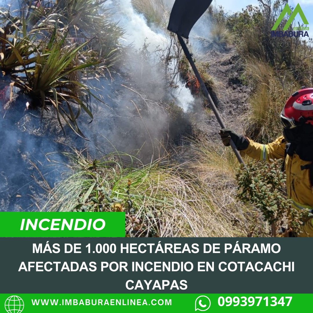 #ACTUALIZACIÓN Continúan labores de control del incendio forestal en el Parque Nacional Cotacachi Cayapas. Más detalles aquí: lc.cx/Lu94va  imbaburaenlinea.com