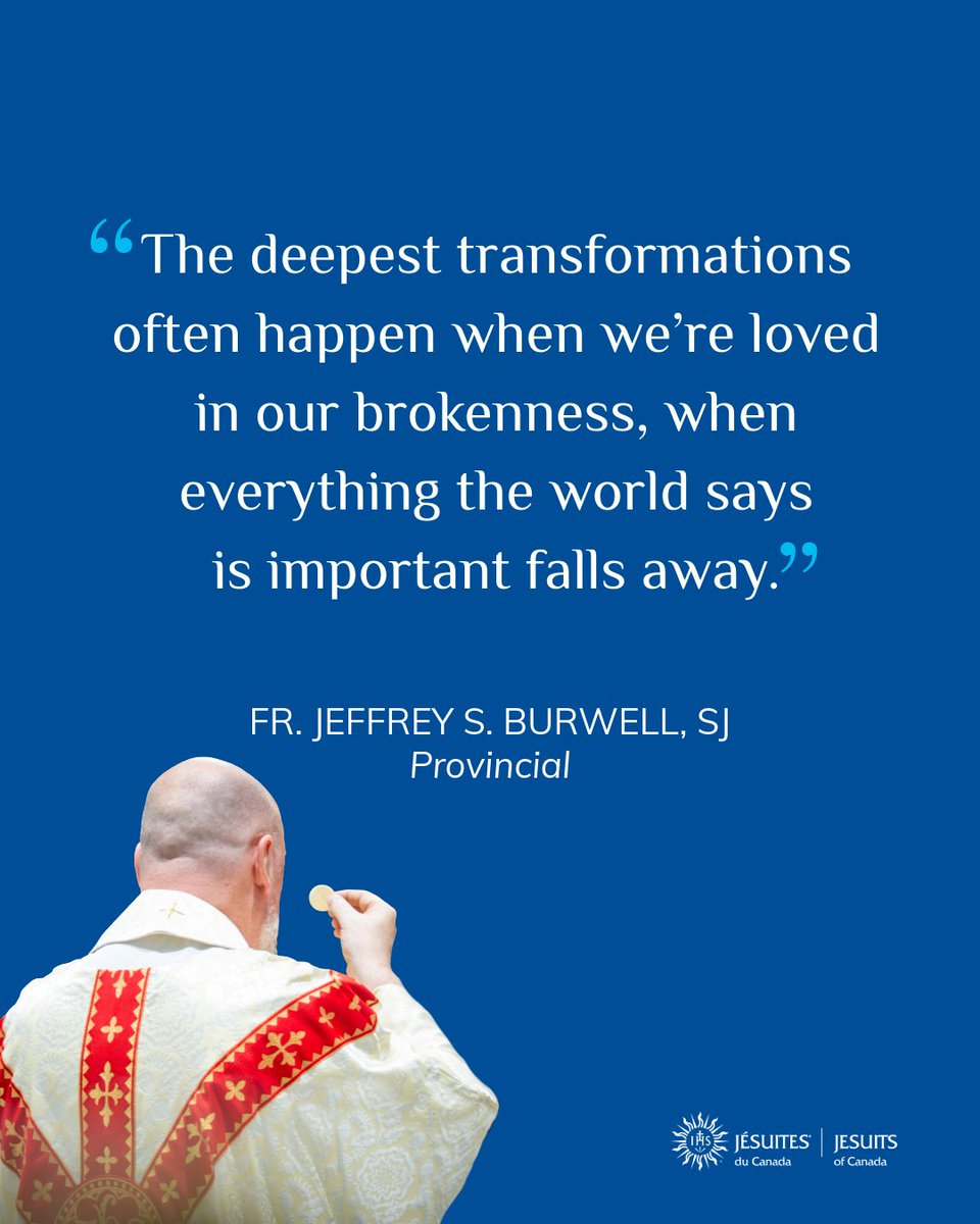 “What really matters when everything else is gone?”

Fr. Jeffrey Burwell, SJ, found the answer behind prison walls &amp; in remote northern communities — by being present, listening and loving in our shared brokenness.

🔗 hubs.la/Q03DJnqn0
