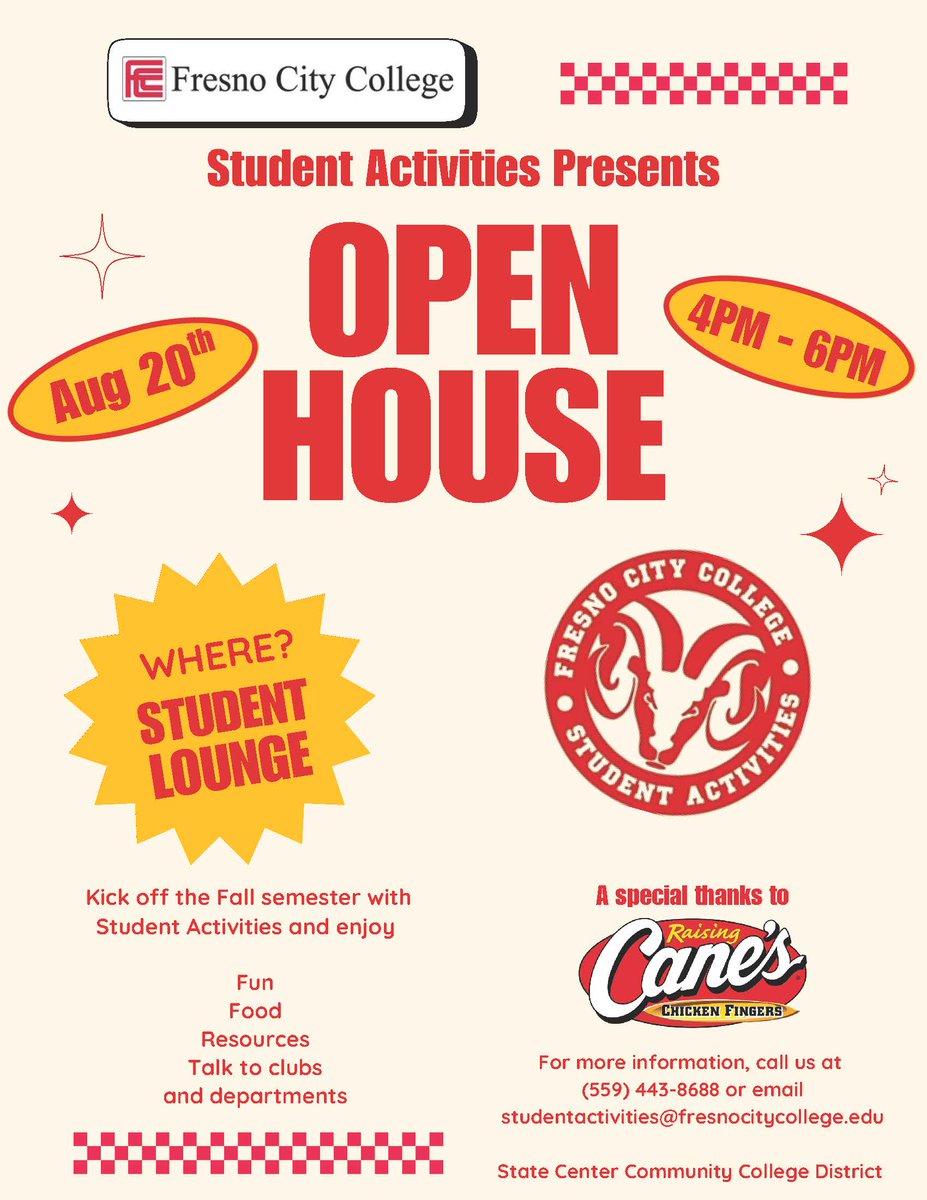 FCC Student Activities tweet media