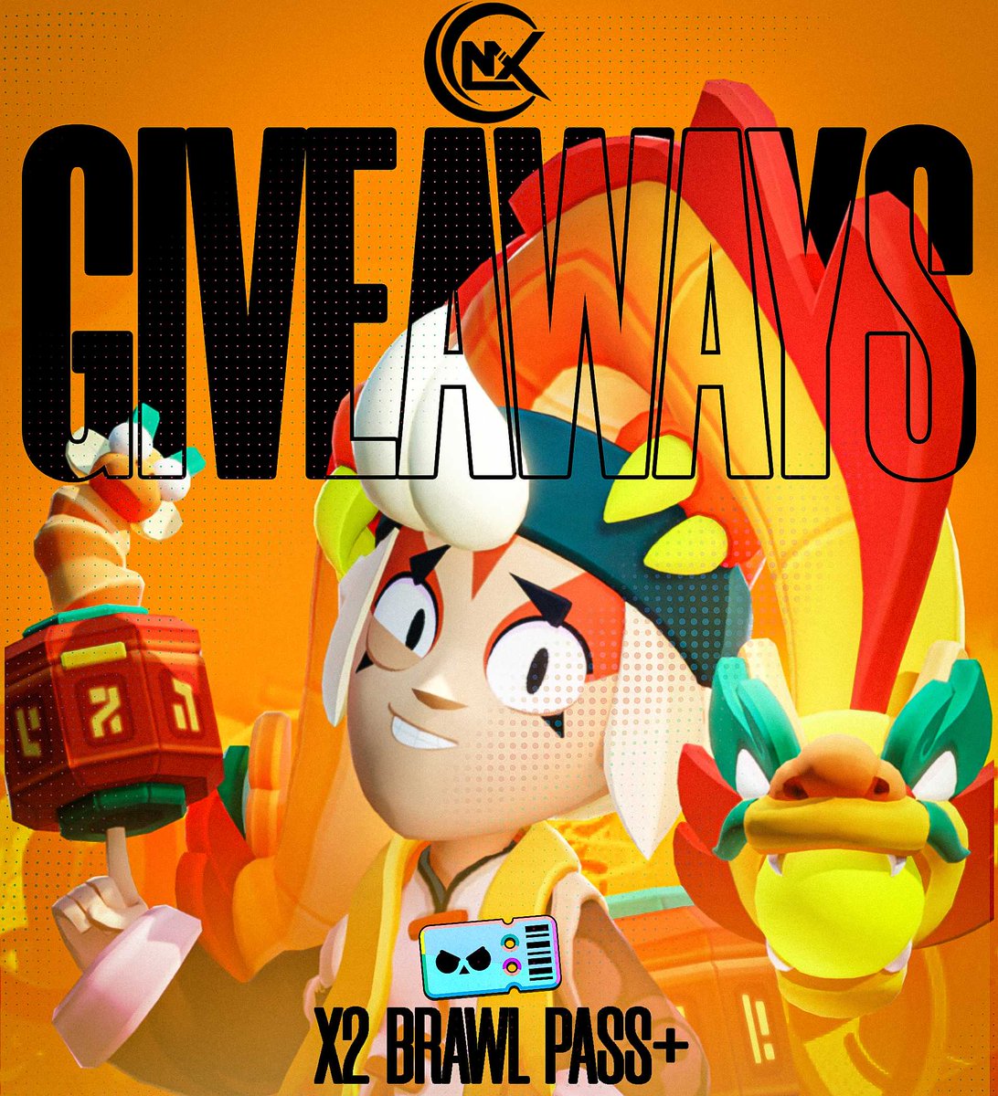 🎉 X2 BRAWL PASS GIVEAWAY 🎉

Wanna win free Brawl Pass? 🔥
To participate :

✅• Follow <a href="/LunexaEsport/">LunexaEsport</a>
♻️• Retweet
❤️• Like this post

Winners revealed on 27/08 🩵
Good luck ! ✨

#BrawlStars #Giveaway #LunexaEsport
