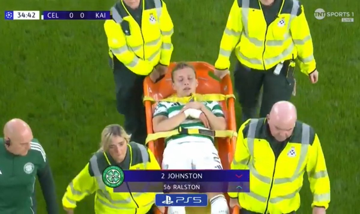 Johnston when he realises he has to face Gassama next week: