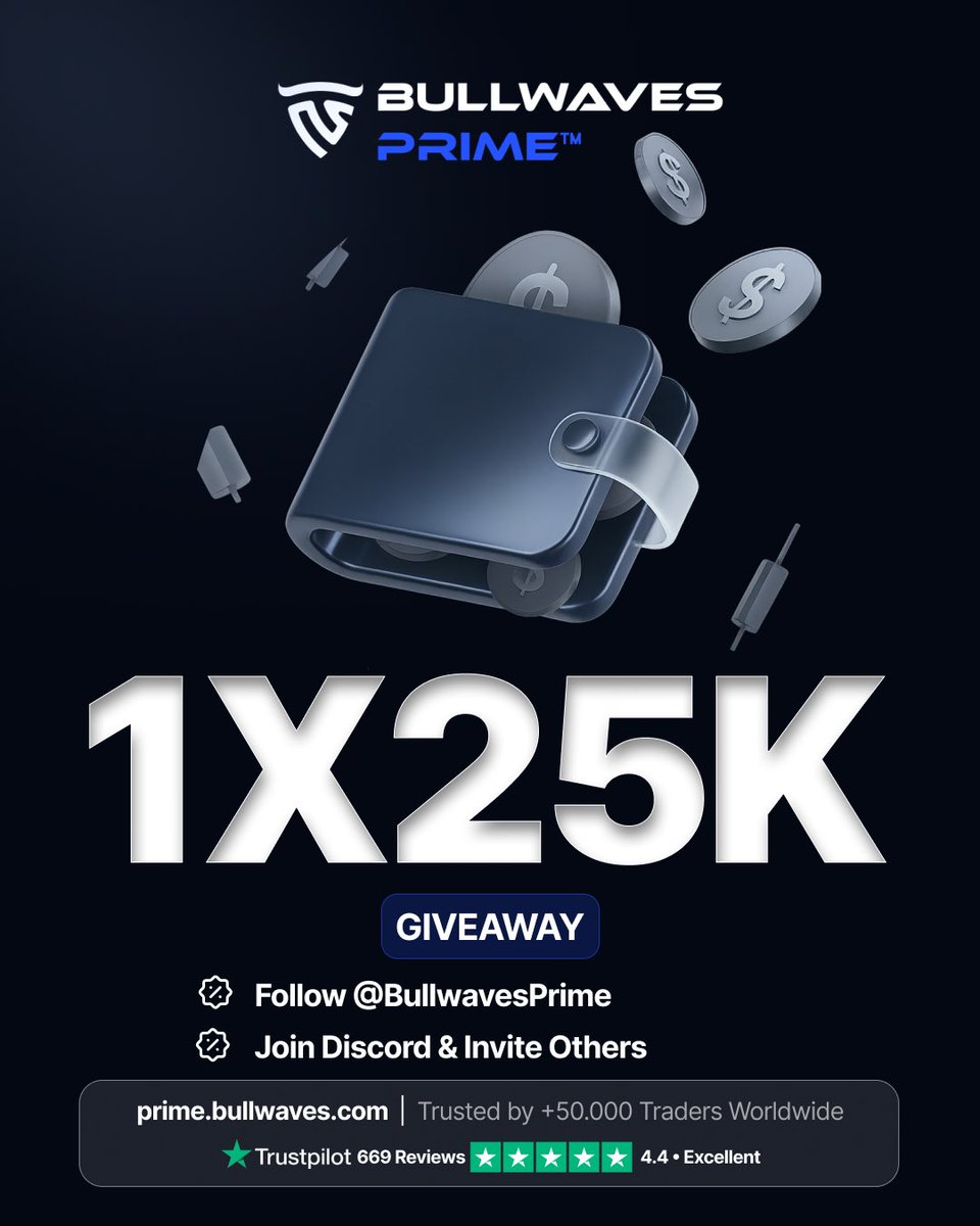 Bullwaves Prime (@bullwavesprime) on Twitter photo 🚀 Giveaway! 1 x 25k 🔥
Want in? 👀 Here’s how to qualify:
✅ Join Discord → discord.gg/zeHPEvyBEH & Invite Others
✅ Follow <a href="/natewolfiey/">Nate Wolfie</a>
✅ Repost & Tag 4 Friends
✅ Comment with #Bullwavesprime
Winner to be picked in 24 hours only. 🚀 Giveaway! 1 x 25k 🔥
Want in? 👀 Here’s how to qualify:
✅ Join Discord → discord.gg/zeHPEvyBEH & Invite Others
✅ Follow <a href="/natewolfiey/">Nate Wolfie</a>
✅ Repost & Tag 4 Friends
✅ Comment with #Bullwavesprime
Winner to be picked in 24 hours only.