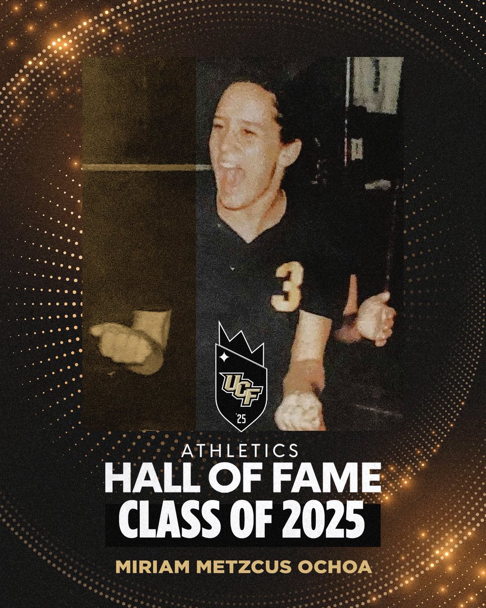 UCF_Volleyball's tweet photo. Welcome to the UCF Hall of Fame, Miriam 👑⚔️ 

🗞️ https://t.co/xANXzVz1va https://t.co/UKyiAvzqK5