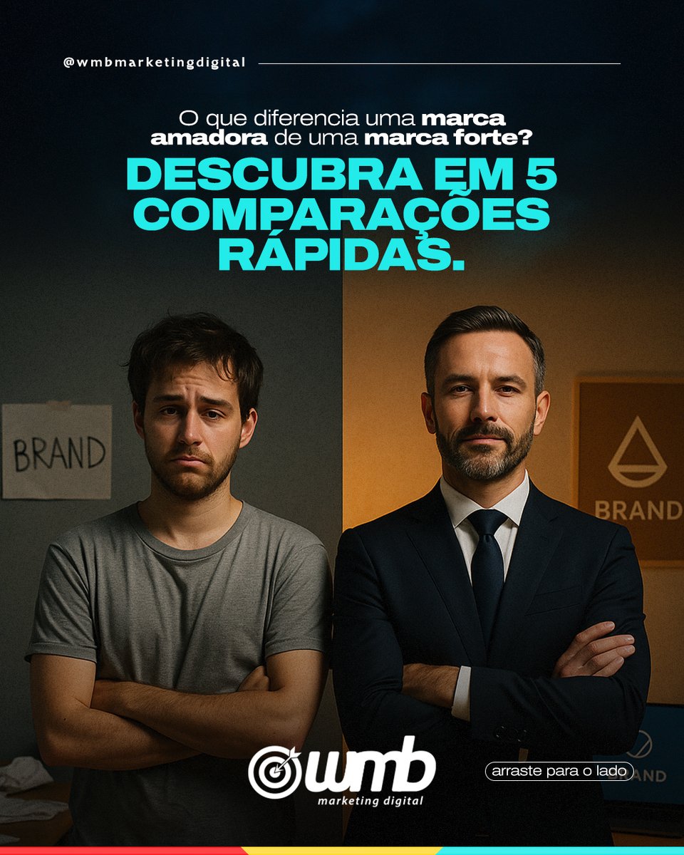 _wmbmarketing's tweet photo. 💡 Identificar uma marca forte no mercado não é só sobre cores bonitas ou posts estilosos.
É sobre estratégia, consistência e posicionamento com intenção.
https://t.co/1BpSQbqQVs
#brandingestrategico #marcaforte #posicionamentodigital #conteudocomproposito #identidadevisual https://t.co/A8vbshzHX3