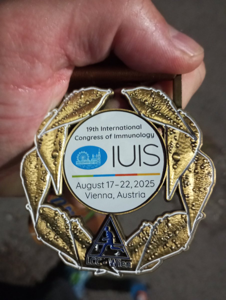 AnimImmunBiotec's tweet photo. Immunology Run 20 km finished. Just survive 😀
#IUIS2025
#IUIS https://t.co/3JoQCF3XVJ