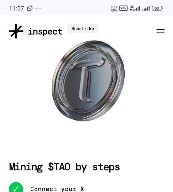 More than 160,000 people are mining TAO right now.

1 TAO is valued at $352 on Binance.  

Earning rewards with <a href="/inspectxyz/">Inspect</a> can be as simple as replyingTAO to a tweet.  

Mining TAO just means tweeting and interacting on X.  

Follow me, and I’ll engage with you.  
DropTAO in the