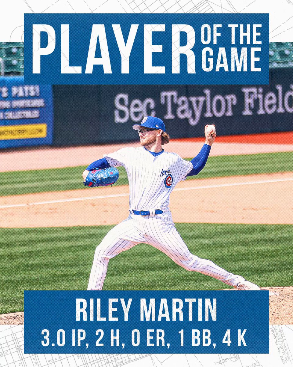 Riley Martin takes our PLAYER OF THE GAME!