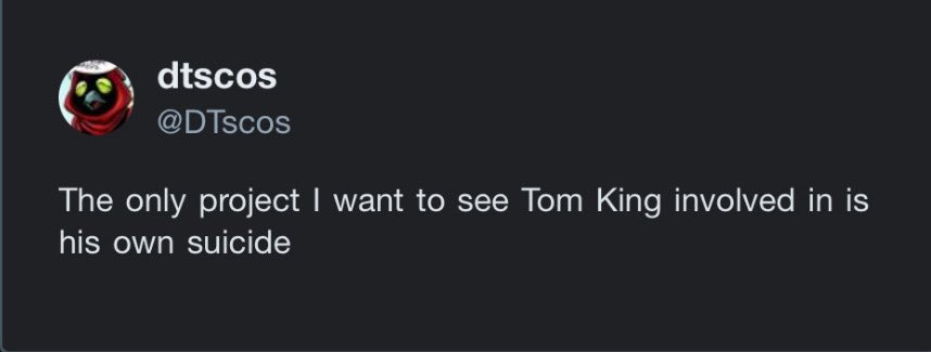 DTscos's tweet image. They made me delete it but I still stand by it